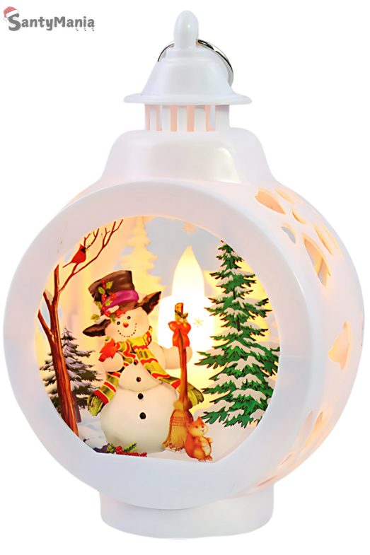 Santymania Small Christmas Night Lamp Desktop