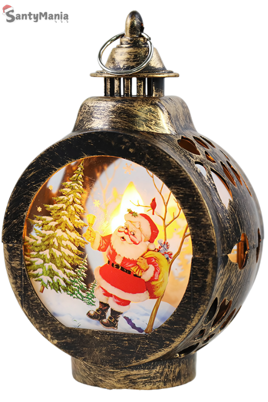 Santymania Small Christmas Night Lamp Desktop