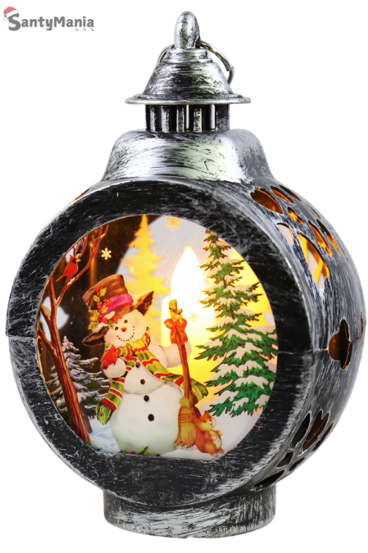 Santymania Small Christmas Night Lamp Desktop